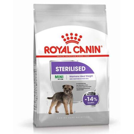 Royal Canin Mini Sterilised Küçük Irk Kısırlaştırılmış Köpek Maması 3 Kg + Wanpy Creamy Treat 5x14 Gr