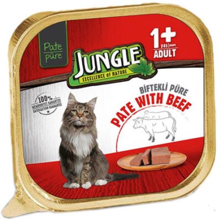 Jungle Dana Etli Ezme / Pate Kedi Yaş Maması 100 Gr