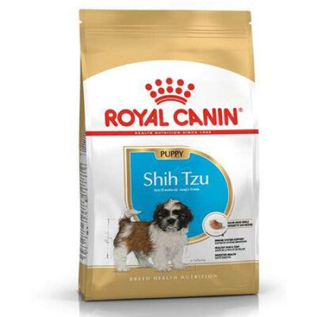 Royal Canin Shih Tzu Puppy Yavru Köpek Irk Maması 1,5 Kg + Wanpy Creamy Treat 5x14 Gr