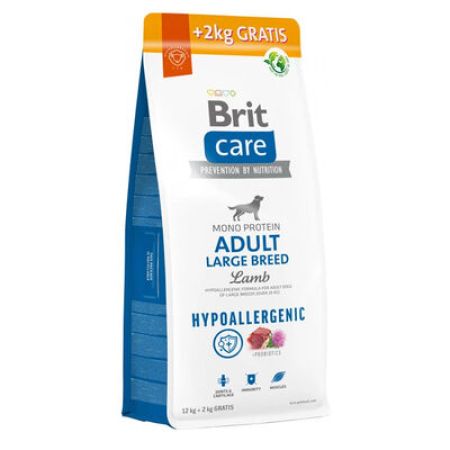 Brit Care Large Breed Büyük Irk Kuzulu Köpek Maması 12 Kg + 2 Kg Bonus Paket (Toplam 14 Kg)