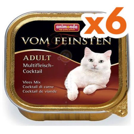 Animonda 83204 Vom Feinsten Karışık Etli Kedi Maması 100 Gr x 6 Adet