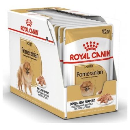 Royal Canin Pouch Pomeranian Irkı Özel Yaş Köpek Maması 85 Gr - BOX - x 12 Adet