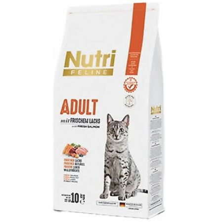 Nutri Feline Somonlu Glutensiz Kedi Maması 10 Kg