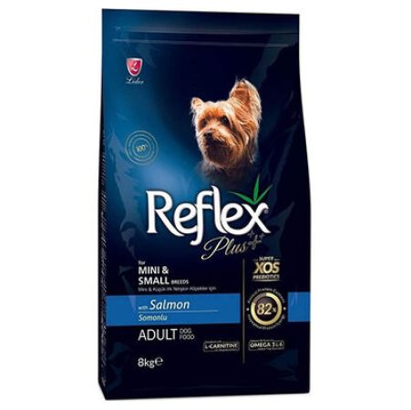 Reflex Plus Mini & Small Somonlu Küçük Irk Köpek Maması 8 Kg 