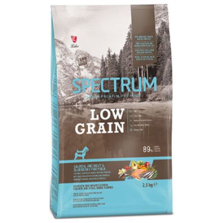 Spectrum Low Grain Small Puppy Somon Hamsi ve Yaban M. Yavru Küçük Irk Köpek Maması 2,5 Kg