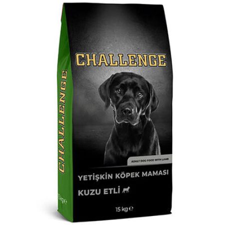 Challenge Kuzu Etli Yetişkin Köpek Maması 15 Kg