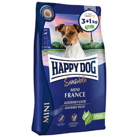 Happy Dog Mini France  Tahılsız Köpek Maması 4 Kg