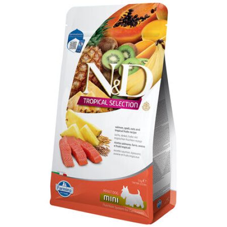 ND Tropical Selection Somon ve Meyveli Mini Irk Köpek Maması 5 Kg