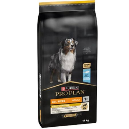 Pro Plan Light Sterilised Balıklı Kısırlaştırılmış Köpek Maması 14 Kg 