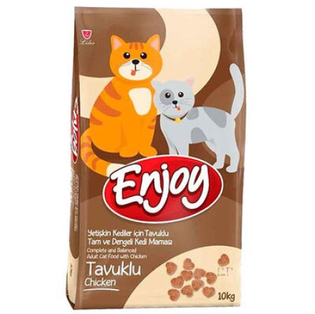 Enjoy Tavuk Etli Yetişkin Kedi Maması 10 Kg