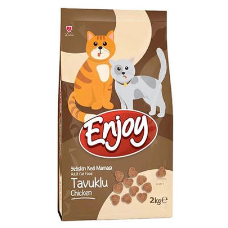 Enjoy Tavuk Etli Yetişkin Kedi Maması 2 Kg