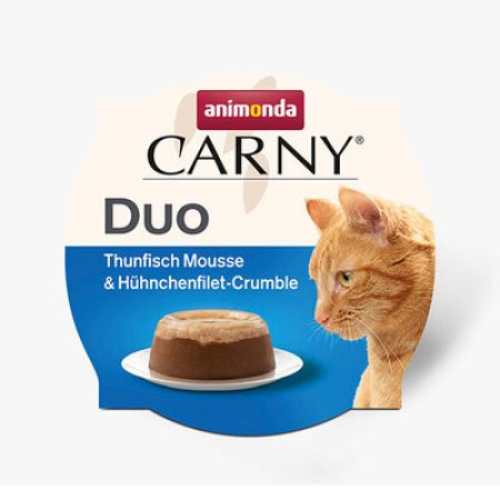 Animonda 83951 Carny Duo Tavuklu ve Ton Balıklı Yaş Kedi Maması 70 Gr