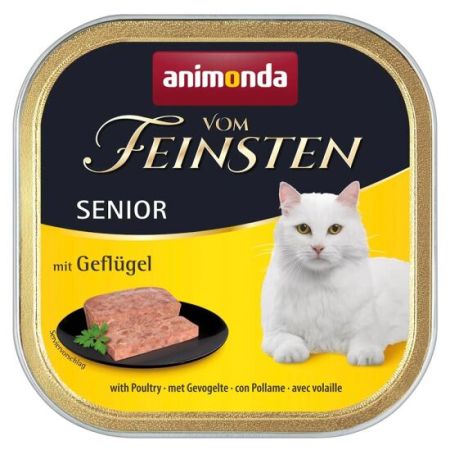 Animonda 083858 Vom Feinsten Kümes Hayvanlı Yaşlı Kedi Yaş Maması 100 Gr