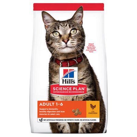Hills Tavuk Etli Yetişkin Kedi Maması 10 Kg + Schesir Stix Krema Kedi Ödülü