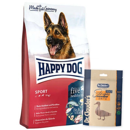 Happy Dog Fit Vital Sport Aktif Yetişkin Köpek Maması 14 Kg + Dr.Clauders Ödül 80 Gr