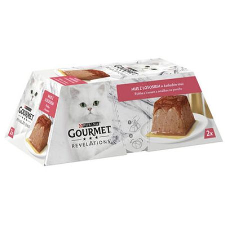 Gourmet Revelations Somonlu Kedi Yaş Maması 2 x 57 Gr - 114 Gr