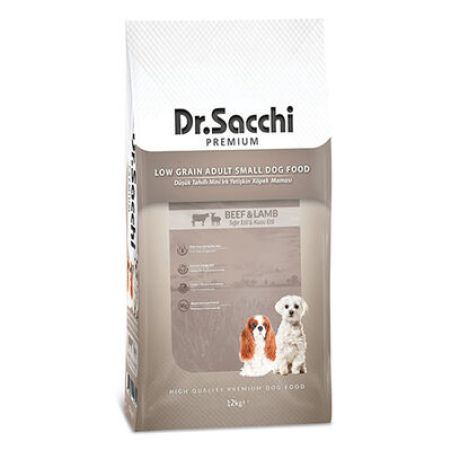 Dr. Sacchi Small Mini Sığır ve Kuzu Küçük Irk Köpek Maması 12 Kg