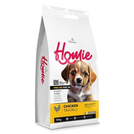 Homie Pro30 Düşük Tahıllı Tavuklu Yavru Köpek Maması 12 Kg