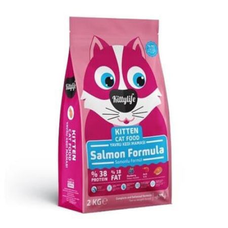 Kittylife Kitten Somonlu Yavru Kedi Maması 2 Kg