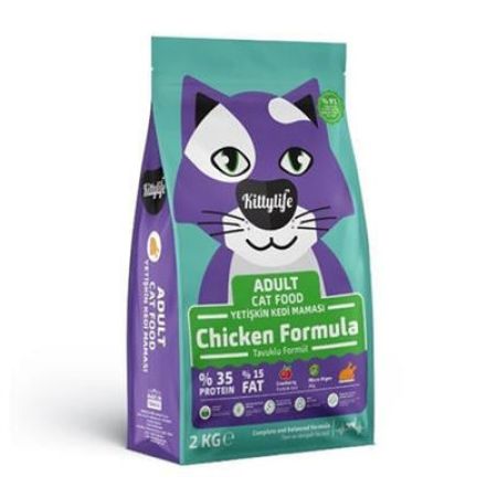 Kittylife Tavuklu Kedi Maması 2 Kg