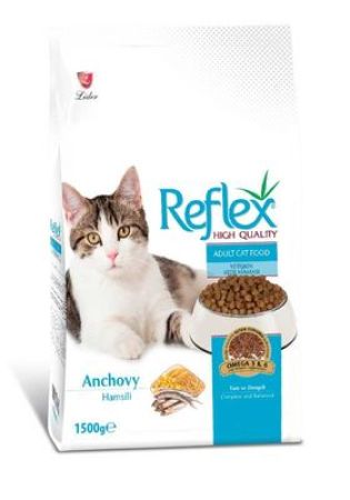 Reflex Hamsili Yetişkin Kedi Maması 15 KG