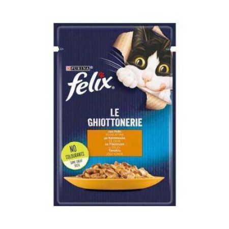 Felix Tavuklu Yetişkin Kedi Yaş Maması 85 Gr x 26 Adet