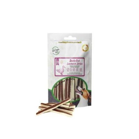 Eco Natura Pet Duck & Cod Sandwich Ördekli Sandviç Köpek Ödülü 100 gr