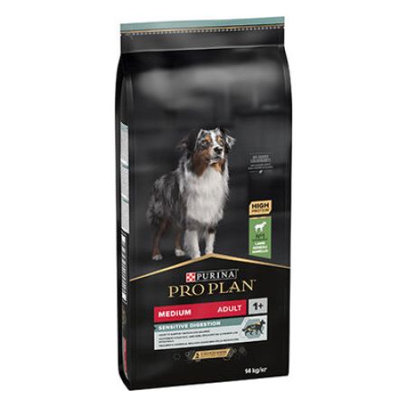 Pro Plan Medium Adult Sensitive Digestion Kuzulu Orta Irk Yetişkin Köpek Maması 14 Kg 