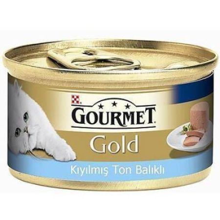 Gourmet Gold Kiyilmiş Ton Balikli Yetişkin Kedi Konservesi 85 Gr