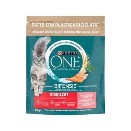 Purina One Somonlu Kısırlaştırılmış Kedi Maması 800gr