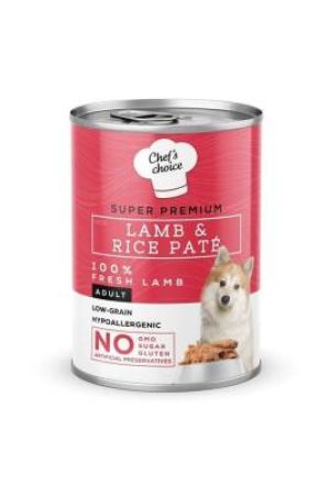 Chefs Choice Kuzulu Pirinçli Ezme Köpek Konservesi 400 gr