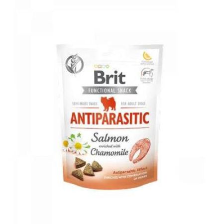 Brit Antiparasitic Somonlu ve Papatyalı Antiparaziter Köpek Ödül Maması 150 gr