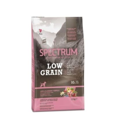 Spectrum Low Grain Kuzulu&Yaban Mersinli Orta ve Büyük Irk Yavru Köpek Kuru Maması 2,5kg