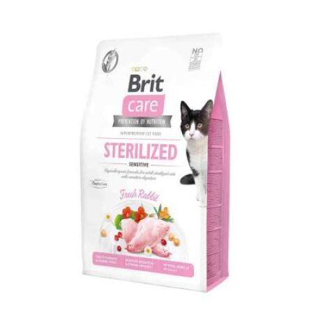 Brit Care Sterilised Sensitive Tavşanlı Yetişkin Kedi Maması 7 kg