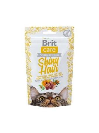 Brit Care Snack Shiny Hair  Kedi Tüy Bakım Ödül Maması 50 gr