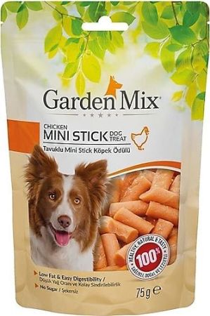 GARDEN MIX TAVUKLU MİNİ STİCK KÖPEK ÖDÜLÜ 75 GR