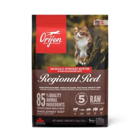 Orijen Regional Red Tahılsız Yetişkin Kedi Maması 5,4 kg