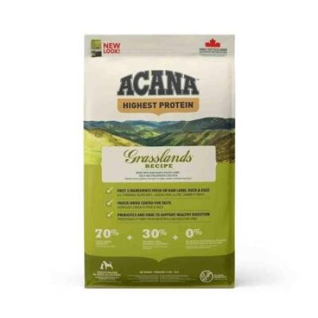 Acana Grasslands Kuzulu Ördekli ve Balıklı Tahılsız Yetişkin Köpek Maması 11,4 kg