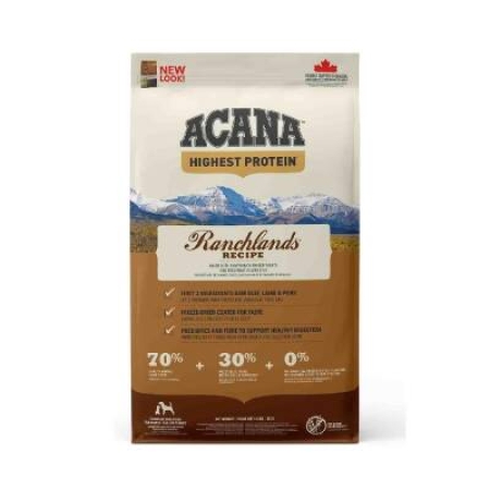 Acana Ranchlands Sığır Etli Tahılsız Tüm Irk ve Yaşam Evreleri İçin Köpek Maması 11,4 kg