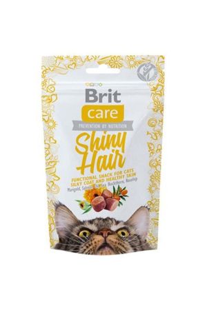 Brit Care Snack Shiny Hair Kedi Ödül Maması 50 Gr