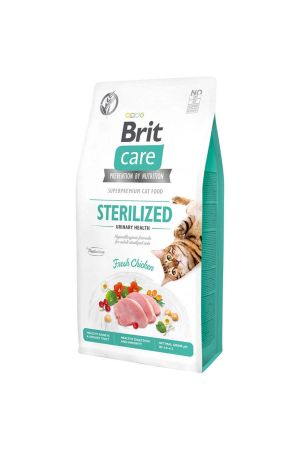 Brit Care Hipoalerjenik Urinary Tavuklu Tahılsız Kısırlaştırılmış Kedi Maması 2 Kg