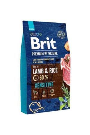 Brit Premium By Nature Sensitive Kuzulu Yetişkin Köpek Maması 15 Kg