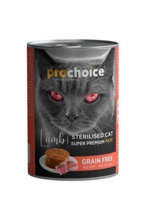 Prochoice Kuzulu Kısırlaştırılmış Yetişkin Kedi Konserve Maması 400 Gr