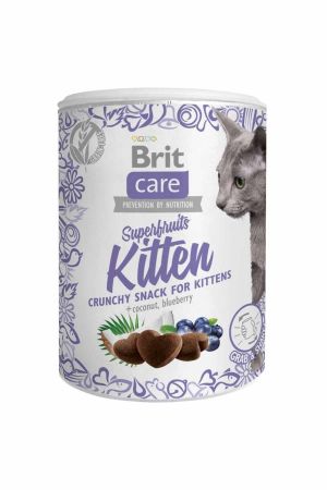 Brit Care Hindistan Cevizli ve Yaban Mersinli Yavru Kedi Ödül Maması 100 Gr