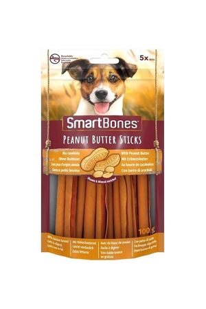 SmartBones Fıstık Ezmeli Sticks Köpek Ödülü 5 li