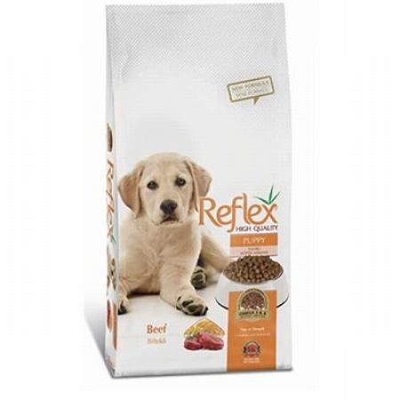 Reflex Biftekli ve Pirinçli Yavru Köpek Maması 15 Kg 