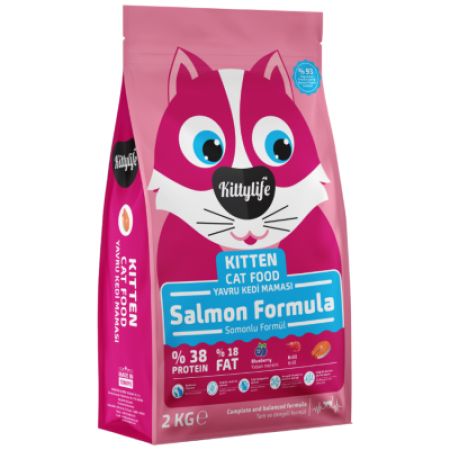 Kittylife Kitten Somonlu Yavru Kedi Maması 2 Kg