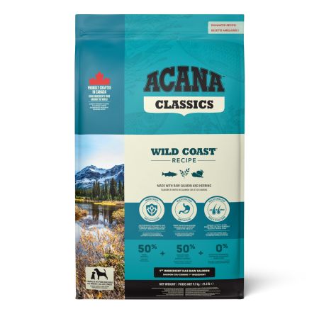 ACANA Classics - Wild Coast Köpek Maması 9,7 kg - Tüm ırk ve yaşam evreleri için
