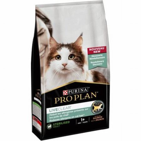 Pro Plan Liveclear Somonlu Alerjen Azaltan Kısırlaştırılmış Kedi Maması 1,4 Kg 