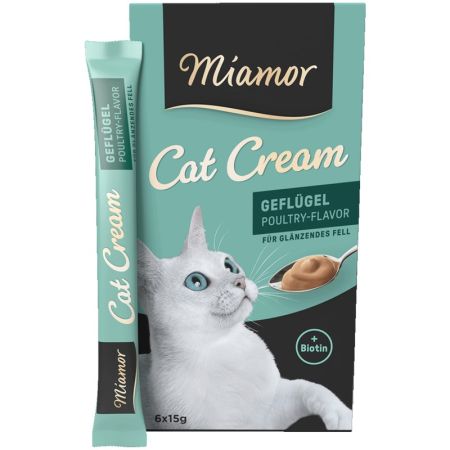 Miamor Cream Tavuklu Kedi Ödülü 6x15 G